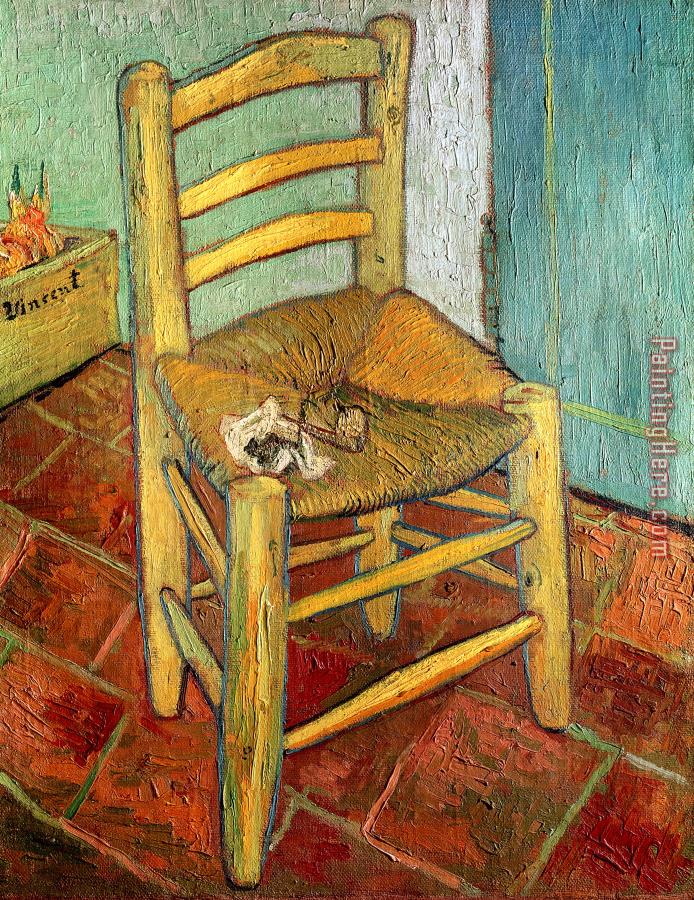 Vincent van Gogh Vincent's Chair 1888